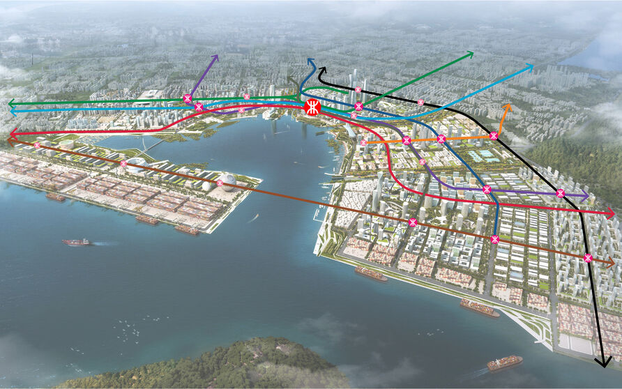 Qianhai Rail and Master Planning