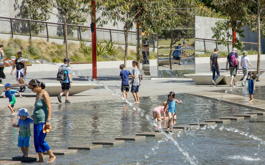 Darling Harbour Sydney Public Realm