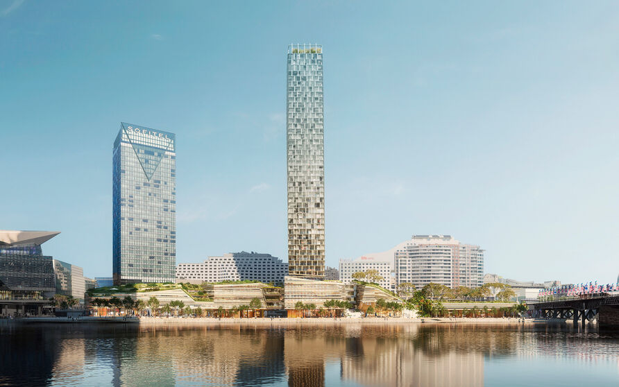 悉尼港口区(Harbourside)顶级滨水商业区再开发