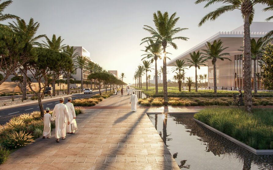 New City in Sohar