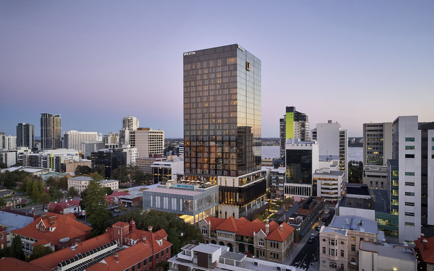 Hibernian Place and Westin Hotel